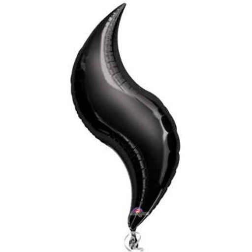 Black Curve Supershape Balloon - 36" (S50)
