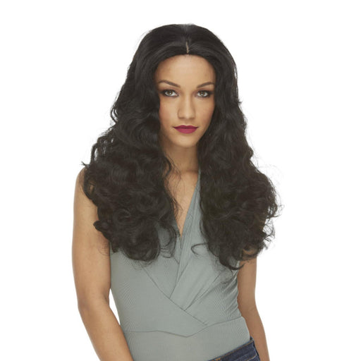"Black Show Girl Wig - Wb Deluxe"