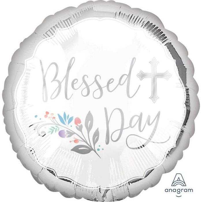 Blessed Day Holy Day Balloon Package - 40 Count (18")