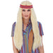 Blonde Hippie Wig With Detachable Headband By Wb.