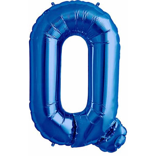 "Blue Letter Q Balloon - 34 Inches Packaged (00290)"
