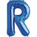 Blue Letter R - 34" - Packaged & Ready To Hang (00291)