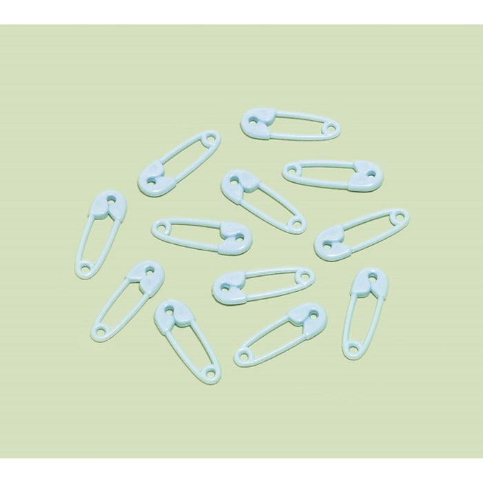 Blue Safety Pins - Pack Of 24 (12 Packs)