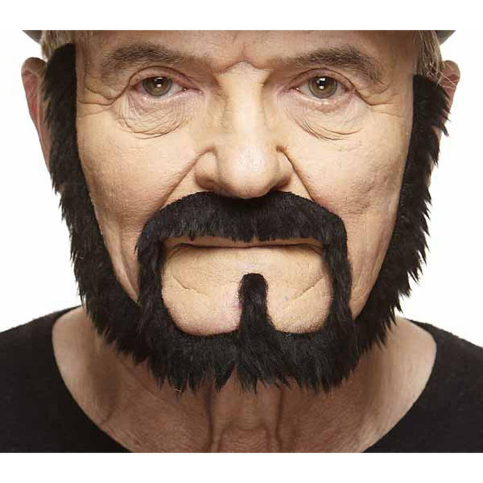  Moustache & Beard Black - Bold And Defined