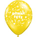 "Bonne Fete" Yellow Balloons (50 Count) - 11"