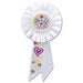 Bride To Be Rosette - Elegant And Durable Accessory For Bachelorette And Bridal Parties.