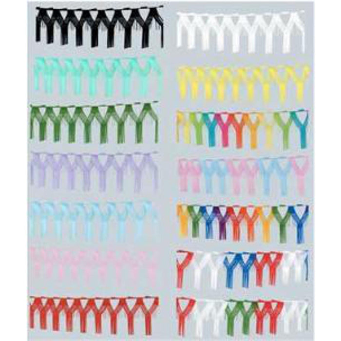 Burgundy Drop Fringe Garland Disc - 12Ft