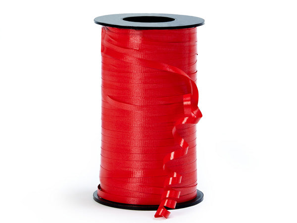 Hot Red Curling Ribbon - 500 Yards