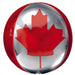 Canadian Flag Orbz Balloon