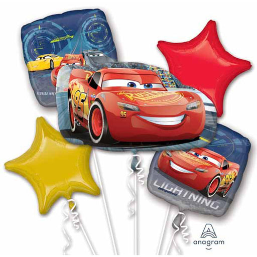 "Cars Lightning Mcqueen Balloon Bouquet P76"
