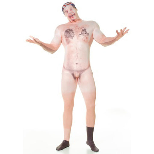 Censored Naked Hillb Illy Costume - Xl