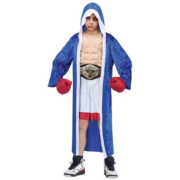 Child Champ Costume - Size Medium 8-10 (1/Pk)