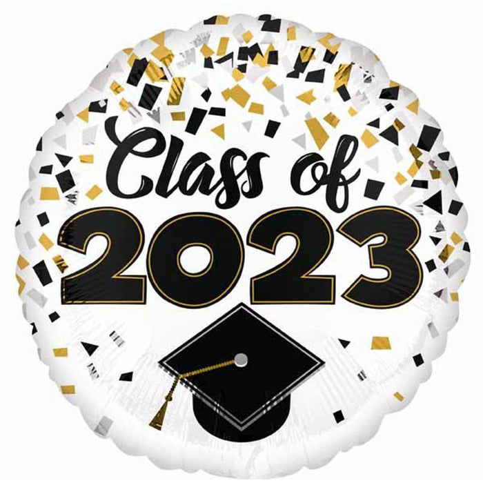 Class "2023" Confetti Balloon Kit