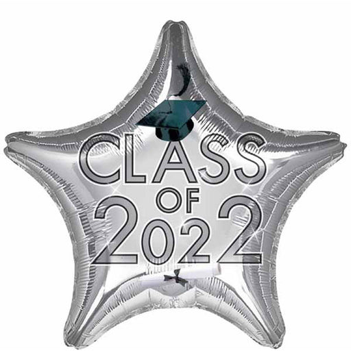 "Class Of 2022 Silver Star S15 Flat Backpack (19")"