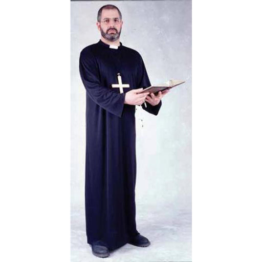 "Classic Priest Costume - Fits Up To 6' & 200Lbs"