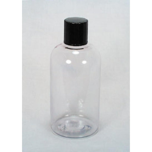 "Clear Plastic 8 Oz. Bottle With Cap"