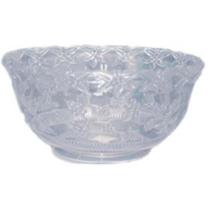 Clear Plastic Punch Bowl - 12 Quart Capacity (1 Pack)