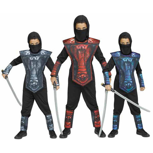 "Cobra Ninja Child Costume - Size 8/10"