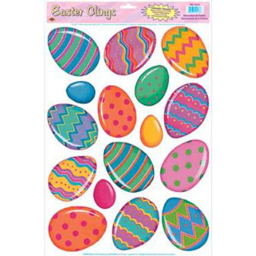 Color Bright Egg Clings Set.