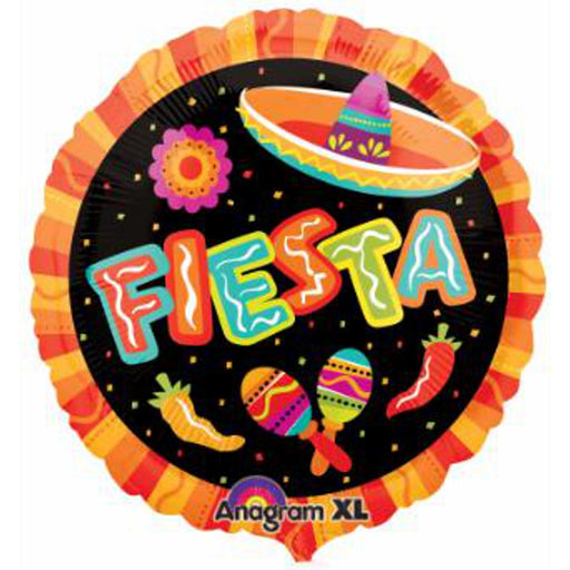 Colorful 18" Round Ceramic Plate By Fiesta For Fun Dining.
