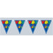 Colorful 10"X12' Vbs Is Fun Pennant Banner.