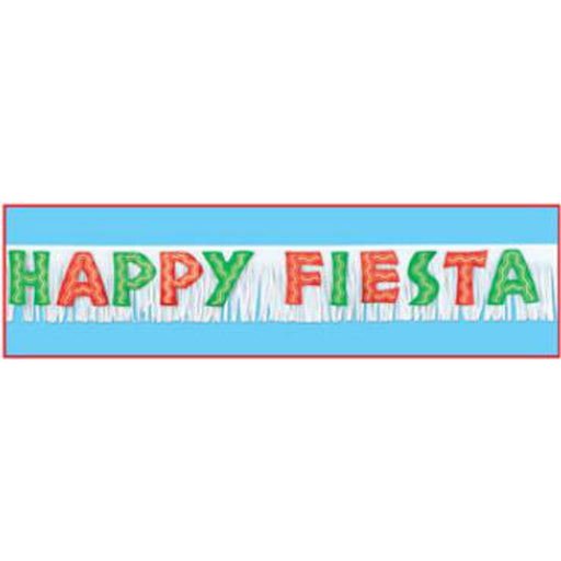 Colorful 8Ft Fiesta Banner