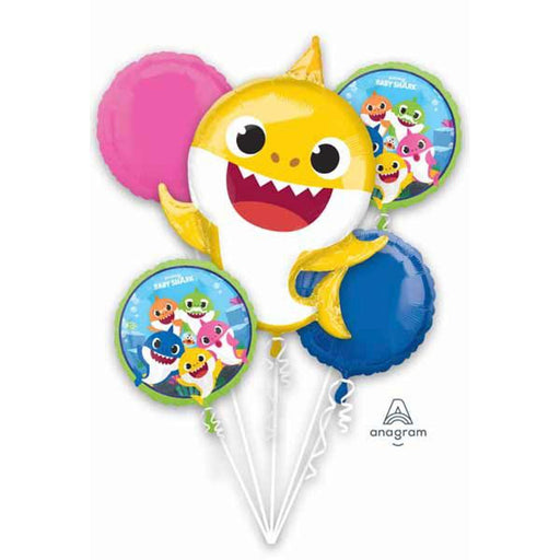 "Colorful Baby Shark Balloon Bouquet - P76 Package"