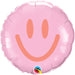 "Colorful Smiling Faces 9" Round Foil Balloon"