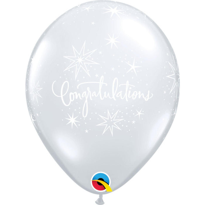 "Congratulations Elegants Balloons - 50 Pack"