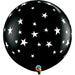 Contempo Stars Latex Balloons - Pack Of 2 (36 Inches)