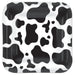 Cow Print Plates - 9" (8/Pkg) (12/Cs)