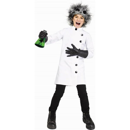 "Crazed Scientist Costume For Boys 12-14 Years"