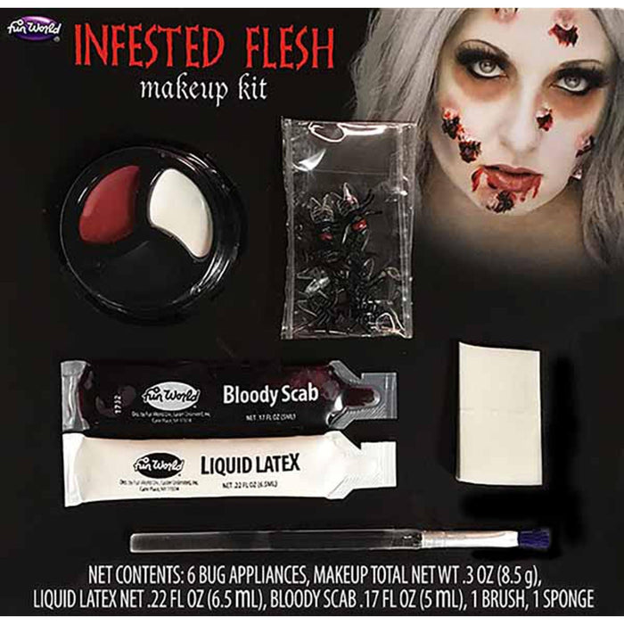 "Creep Crawlers Infested Flesh Make-Up"