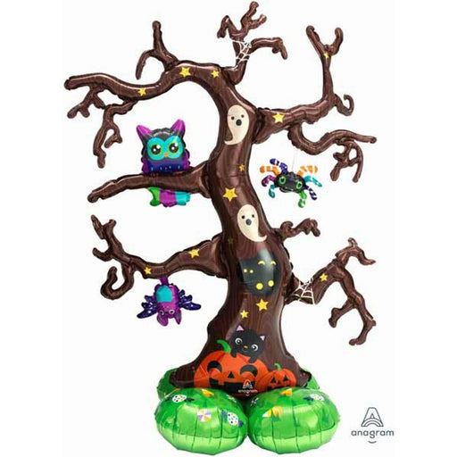 "Creepy Tree Ci: 62" Inflatable Halloween Decoration"