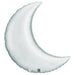 Crescent Moon Silver Mini Shape - 9"