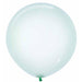 Crystal Pastel Green 24" Latex Balloons (10 Pack)