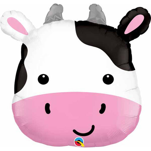 Cute Holstein Cow Balloon - 28" Foil Shape Pkg