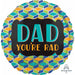 Dad You'Re Rad" 18" Foil Balloon (5/Pk)