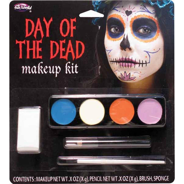 Day Of The Dead Make Up Kit - Female Ghost.