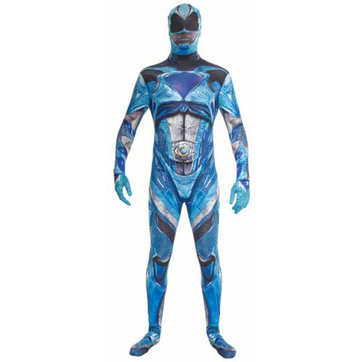 Deluxe Blue Power Ranger Costume - Ms Large.