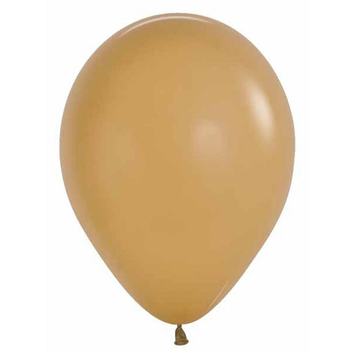 Deluxe Latte 24" Latex Balloons (10 Pack)