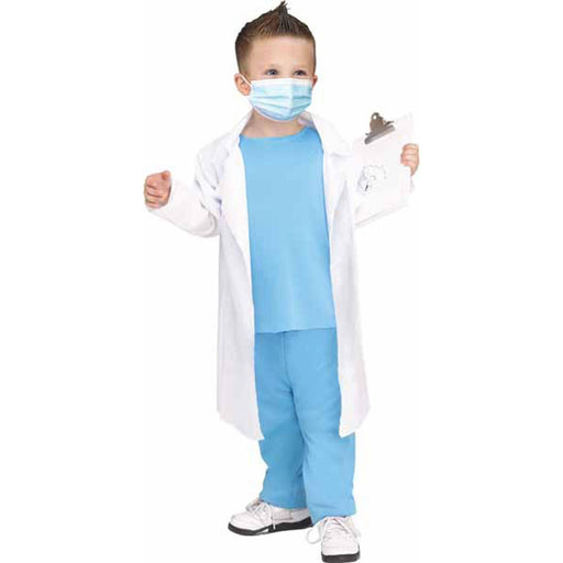 Doctor Toddler Costume With Lab Coat (1/Pk)