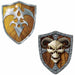 "Double-Sided Shield Cutouts - Pack Of 2 (19 Inches)"