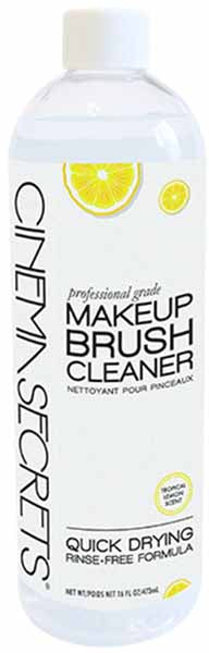 Cinema Secrets Tropical Lemon Makeup Brush Cleaner, 16 oz