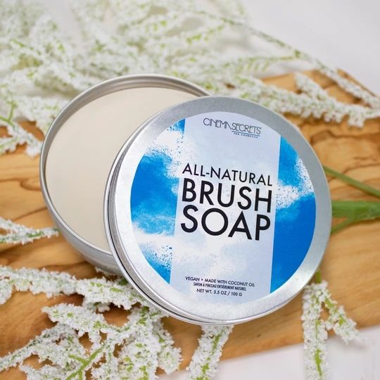 SOLID BRUSH SOAP W/ SCRUBBER