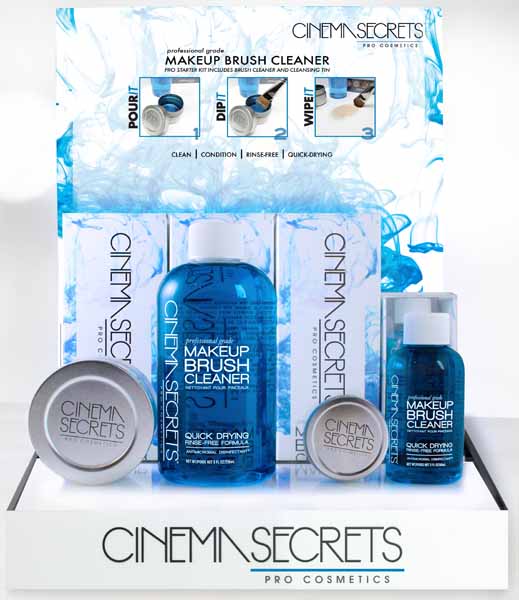 Cinema Secrets Brush Cleaner Retail Display Only