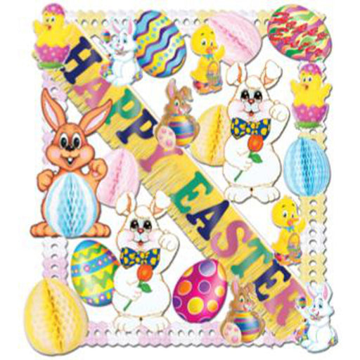 Easter Decorating Kit - 25 Assorted Pieces