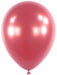 Anagram Satin Luxe Pomegranate 11-Inch Latex Balloons, 100 Count