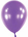 11-Inch Metallic Purple Latex Balloons, 100 Count