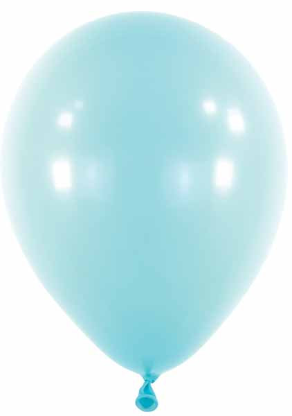 Pastel Blue 11-Inch Latex Balloons, 100 Count